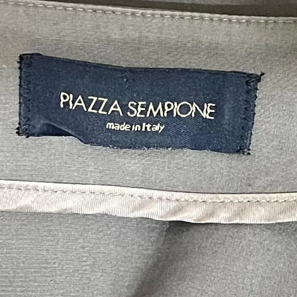 Piazza Sempione Sz 8  Grosgrain Ribbon Hardware Closure Jacket Made … - Picture 7 of 11